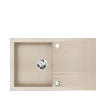 Chiuveta cu o cuva si picurator 78x48 cm,